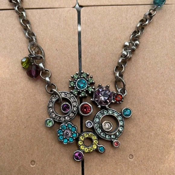 Patricia Locke Multicolor Pendant Necklace